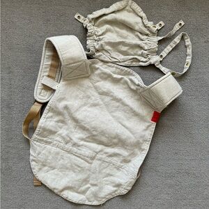 Sakura Bloom Onbuhimo in Bisque Linen